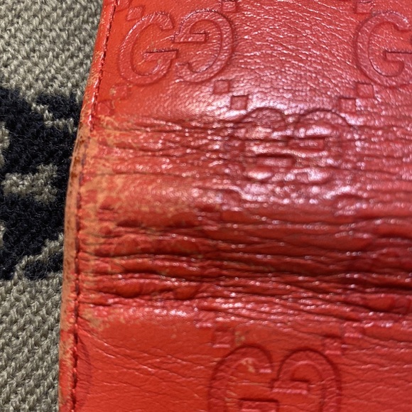 GUCCI Marmot Emblem Authentic Preloved Leather Wallet 231341-2091 - Picture 8 of 13